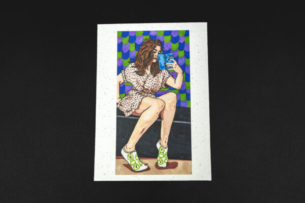 Recycled paper modern vintage
